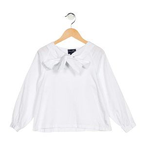 OSCAR DE LA RENTA Girls'  Long Sleeve Blouse